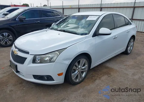 2012 Chevrolet Cruze Ltz z USA, uszkodzony, nr VIN 1G1PH5SCXC7144879